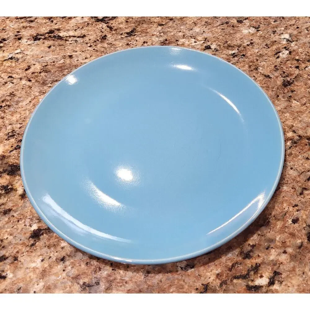 (Qty 1) Ikea Fargrik Turquoise Blue Salad Plate IKEA Of Sweden 21963